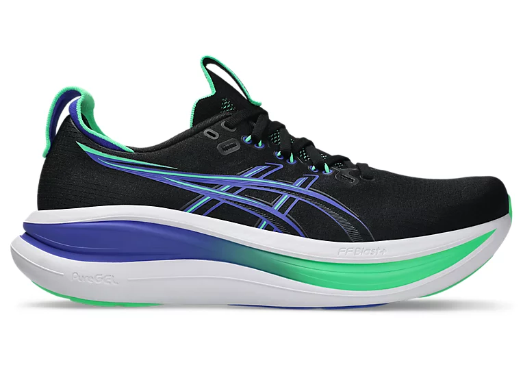 ASICS GEL-NIMBUS 28 "Black/Cobalt Burst"