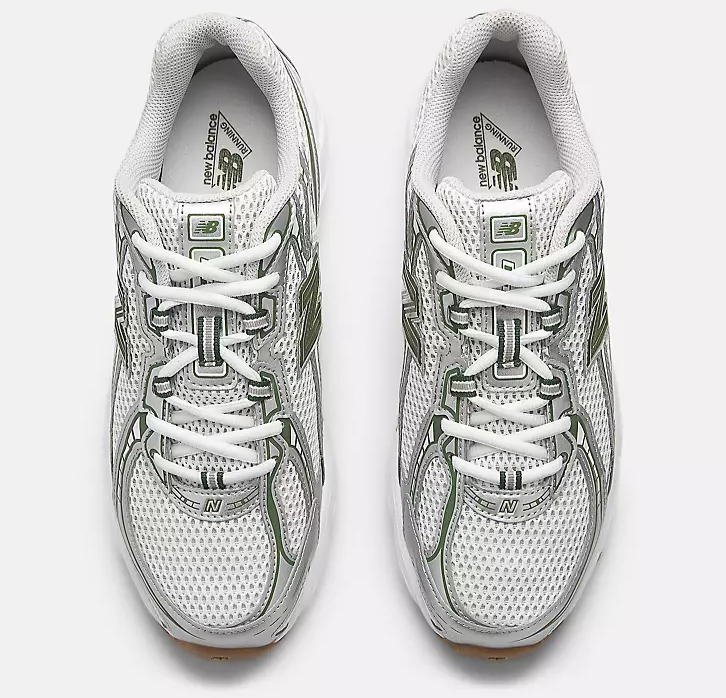 New Balance 740 Sneakers "Silver Metallic/ Dark Alpine Green"