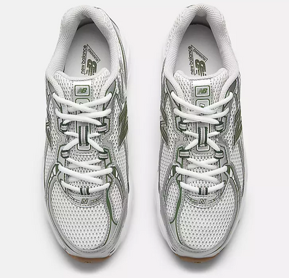 New Balance 740 Sneakers "Silver Metallic/ Dark Alpine Green"