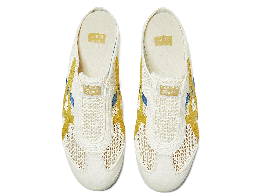 Onitsuka Tiger Mexico 66 Sabot  "Cream/ Mustard"