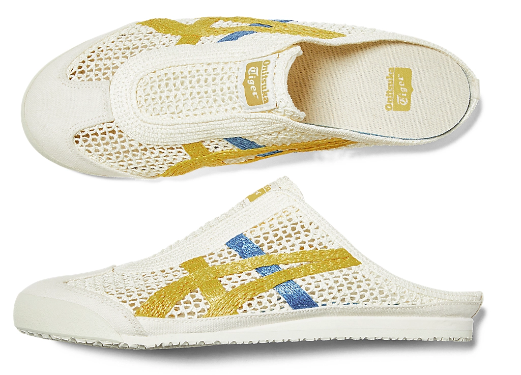 Onitsuka Tiger Mexico 66 Sabot  "Cream/ Mustard"