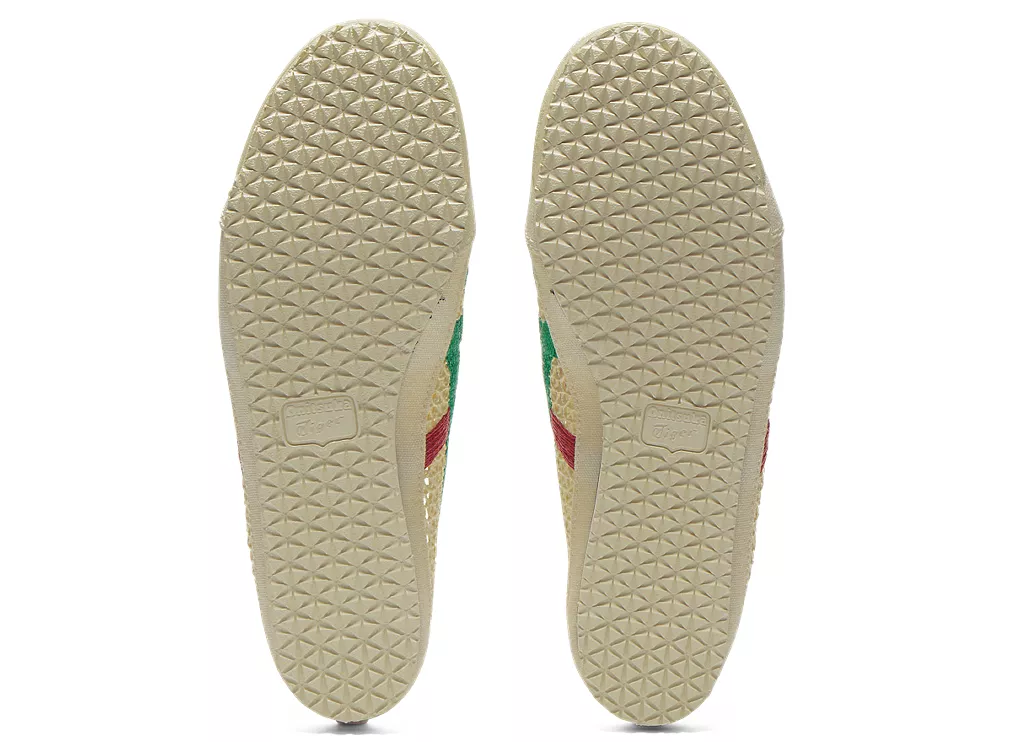 Onitsuka Tiger Mexico 66 Sabot  "Cream/Green/Red"
