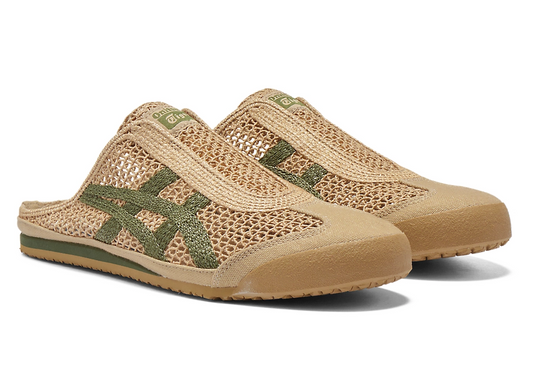 Onitsuka Tiger Mexico 66 Sabot "Beige/Green"