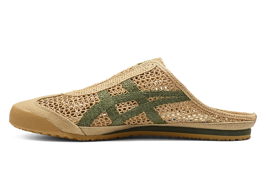 Onitsuka Tiger Mexico 66 Sabot "Beige/Green"