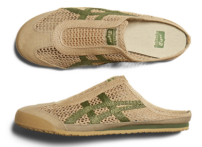 Onitsuka Tiger Mexico 66 Sabot "Beige/Green"