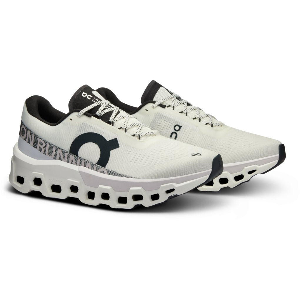 On Cloudmonster 2 Running Shoe "White/Frost"