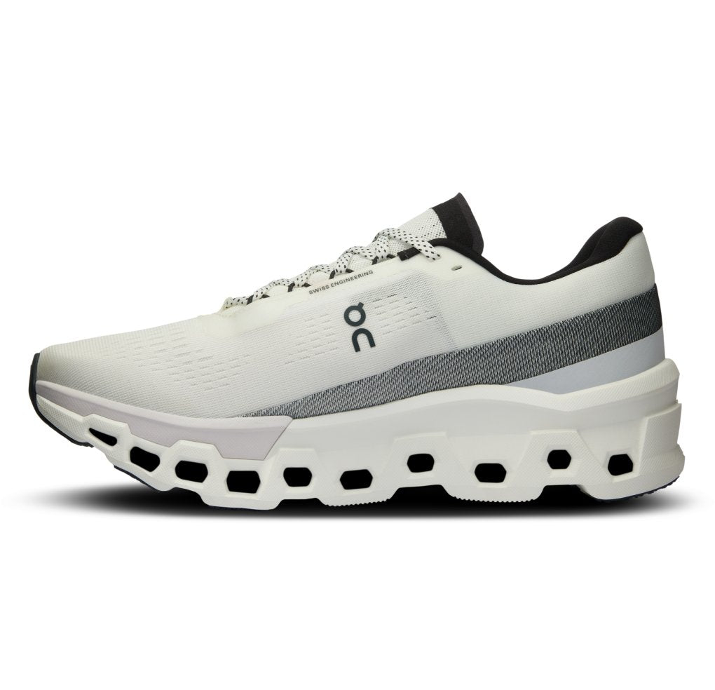 On Cloudmonster 2 Running Shoe "White/Frost"