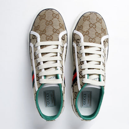 Gucci Tennis 1977 Sneakers "Brown/Green/Red"