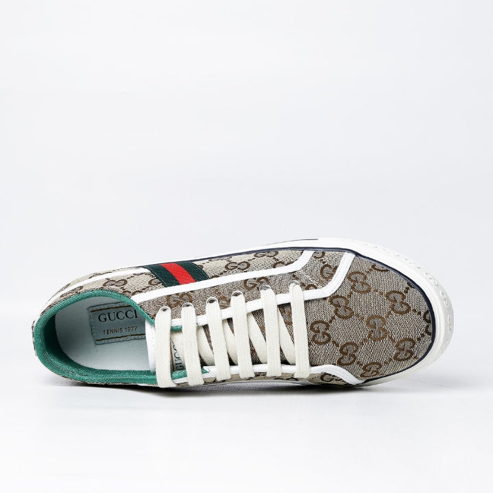 Gucci Tennis 1977 Sneakers "Brown/Green/Red"