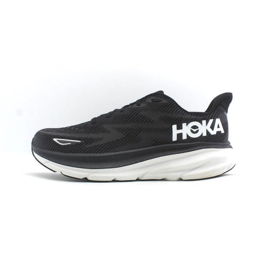 Hoka One One Clifton 9 Sneakers "Black/White"