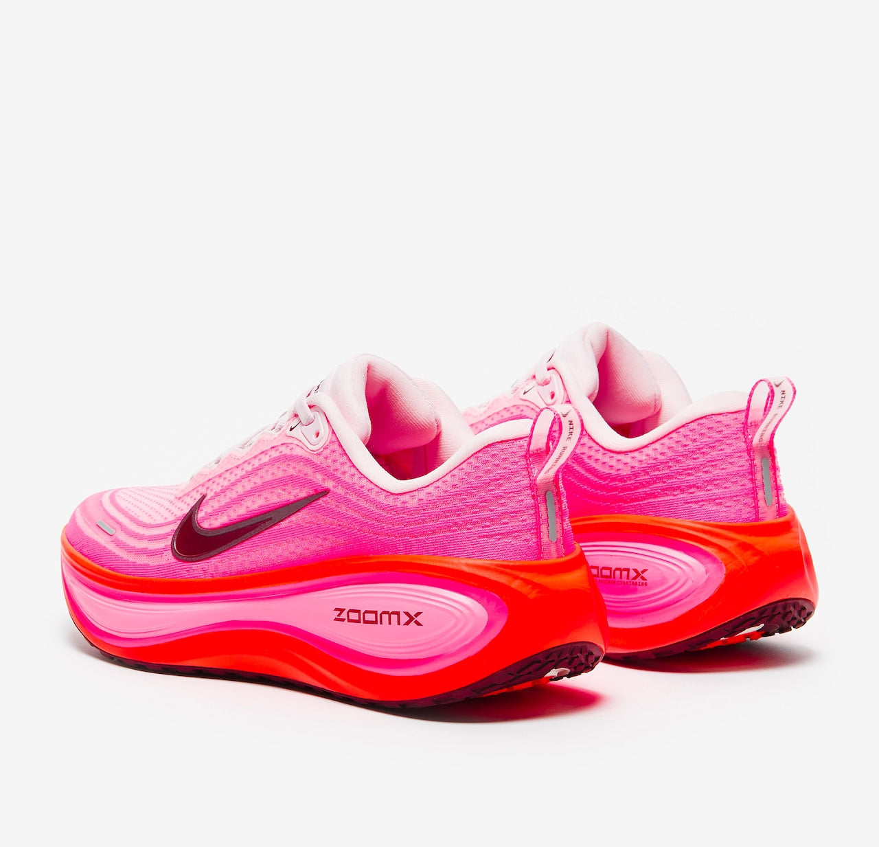 Nike Women's Vomero Plus Sneakers "Pink/ Burgundy Crush/ Bright Crimson"