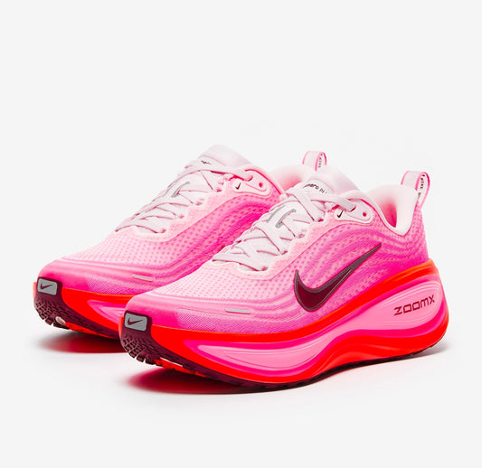 Nike Women's Vomero Plus Sneakers "Pink/ Burgundy Crush/ Bright Crimson"