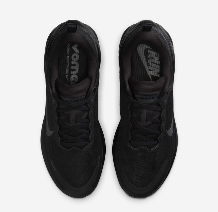 Nike Vomero Plus Running Shoes "Black/Metallic Dark Grey"
