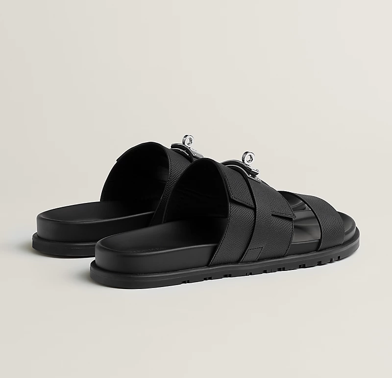 Hermés Jackson Sandal "Black"