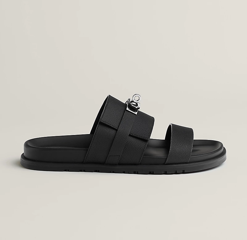 Hermés Jackson Sandal "Black"