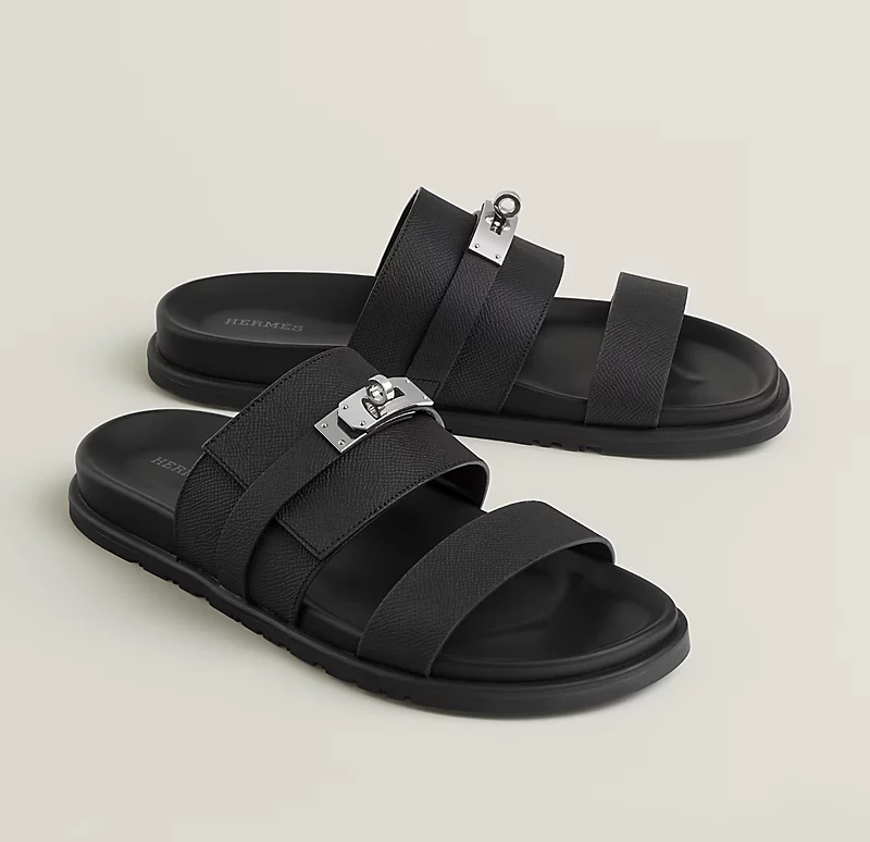 Hermés Jackson Sandal "Black"