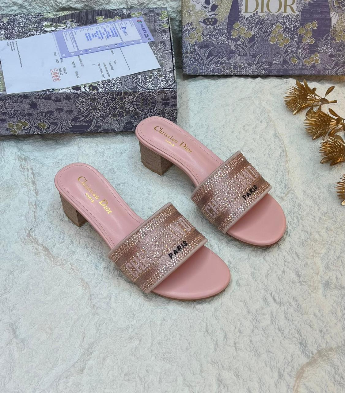 Dior Dway Sandals "Pink"