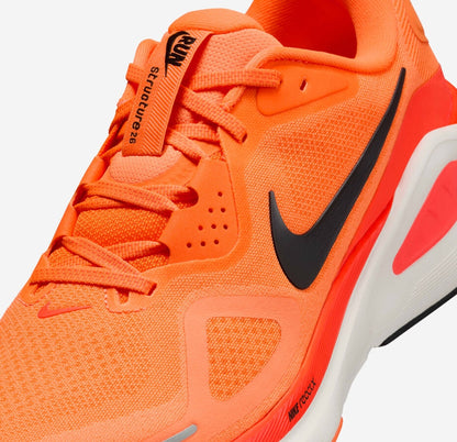 Nike Structure 26 Road Running Shoes "Orange/Black"