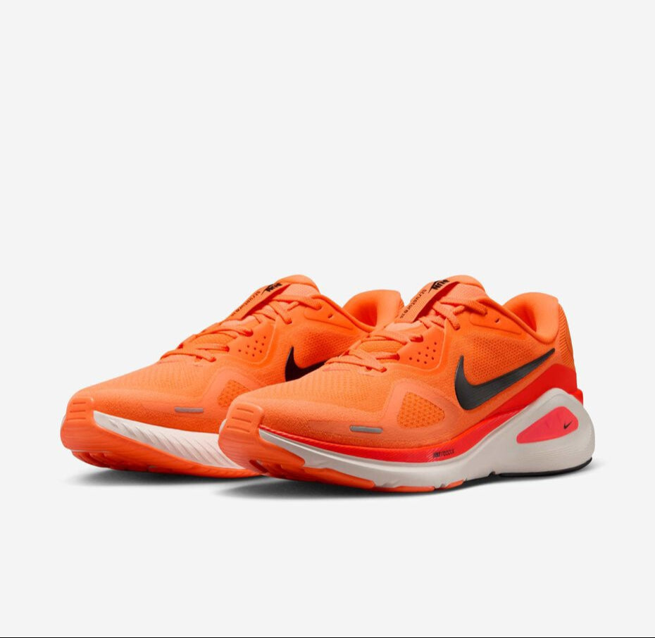 Nike Structure 26 Road Running Shoes "Orange/Black"