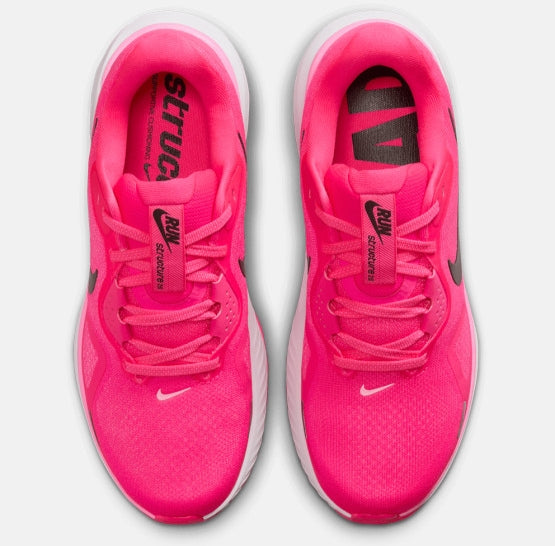 Nike Structure 26 Road Running Shoes "Hyper Pink/Black"