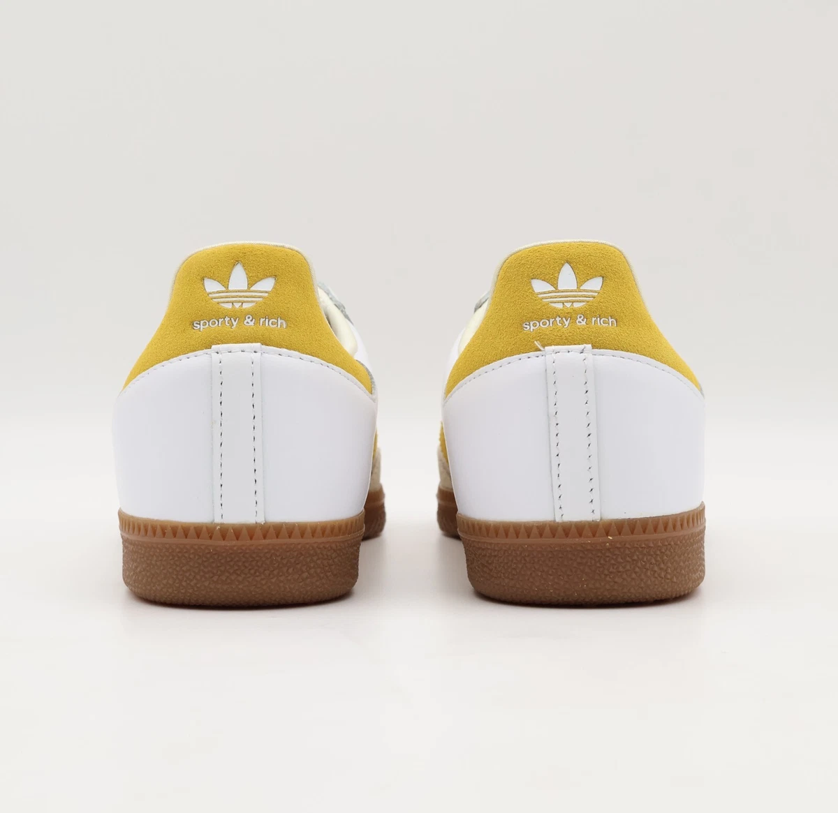 Adidas x Sporty & Rich Samba OG Sneakers "White/Gold"