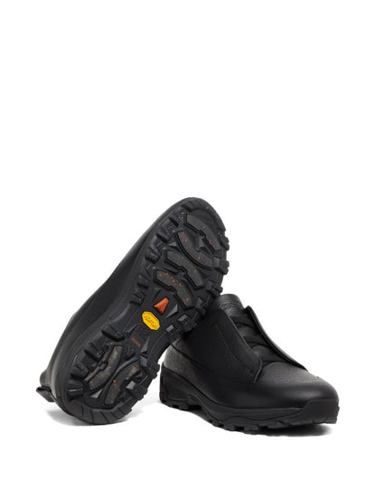 ZEGNA Triple Stitch Monte Sneakers "Black"