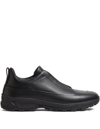 ZEGNA Triple Stitch Monte Sneakers "Black"