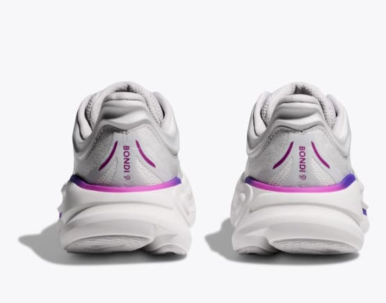 Hoka Bondi 9 "Cosmic Grey / White"
