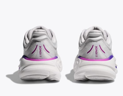 Hoka Bondi 9 "Cosmic Grey / White"