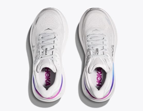Hoka Bondi 9 "Cosmic Grey / White"