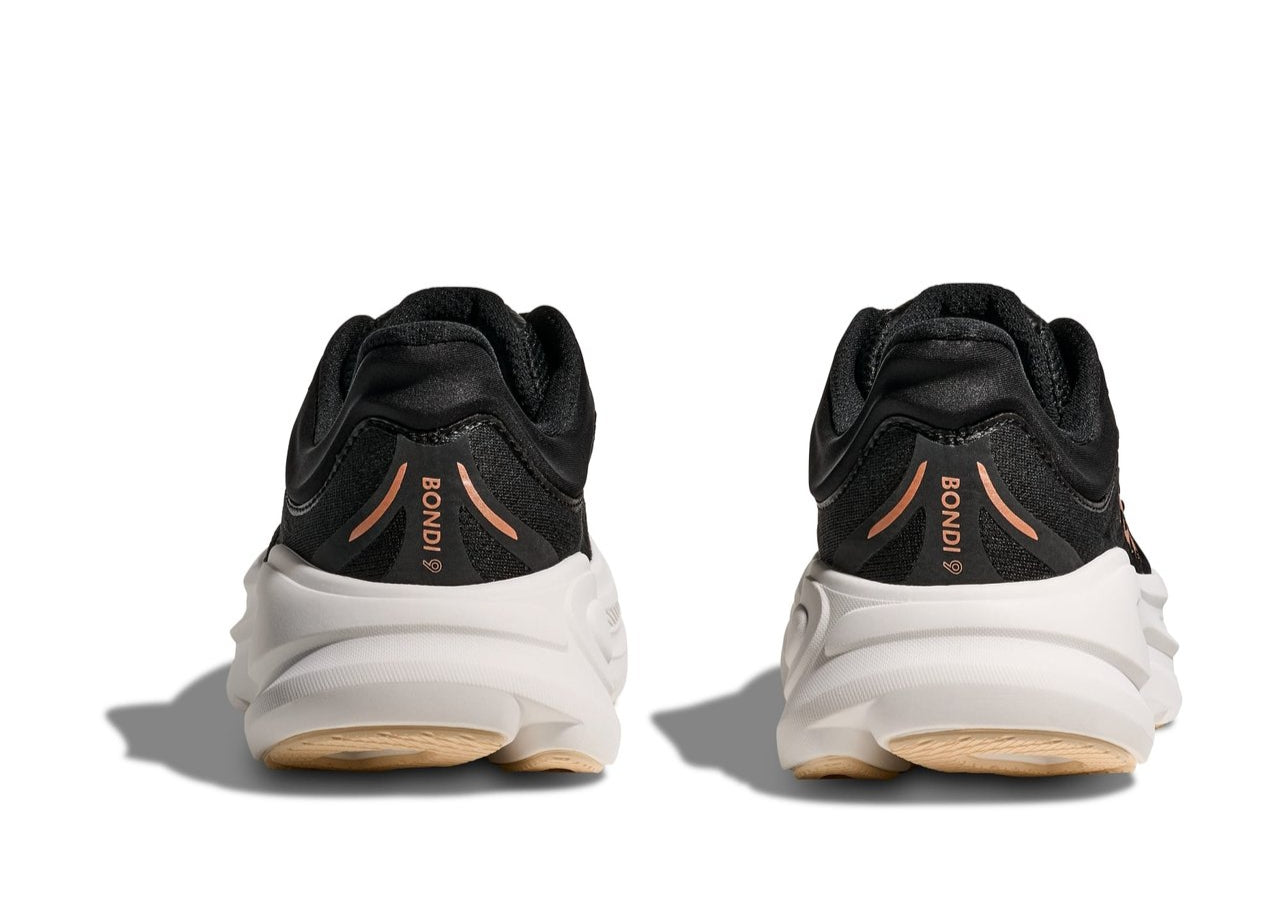 Hoka Bondi 9 "Black/Rose Gold"