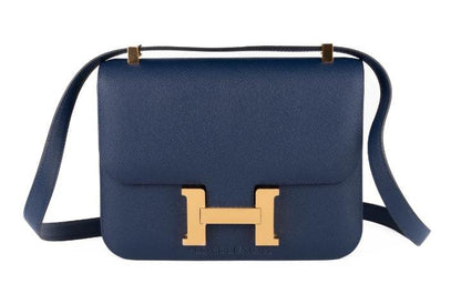 Hermès Constance Bag "Navy Blue"