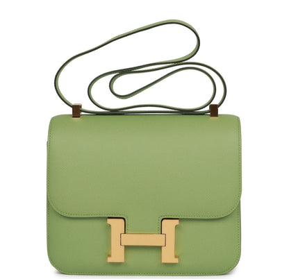 Hermès Constance Bag "Light Green"