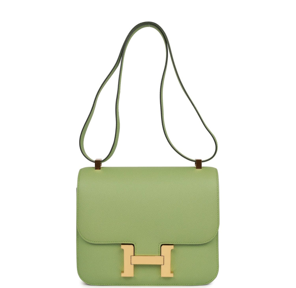 Hermès Constance Bag "Light Green"