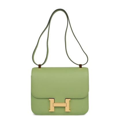 Hermès Constance Bag "Light Green"