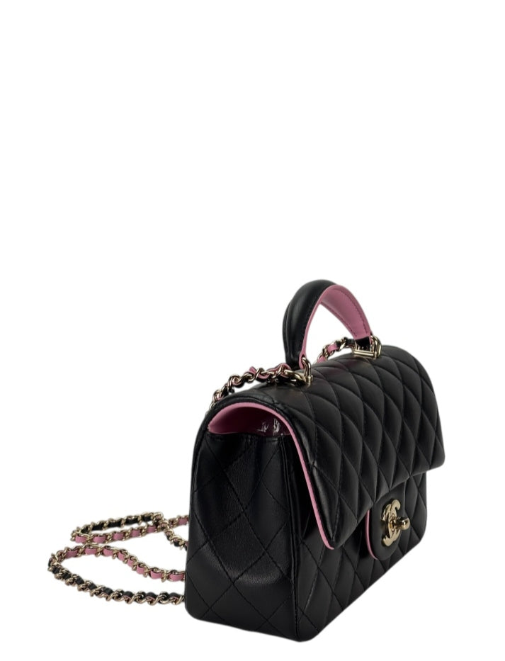 Chanel 23P Mini Rectangular Flap Bag "Black"
