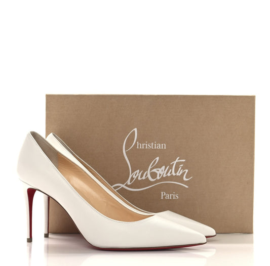 Christian Louboutin Kate leather Pumps "White"