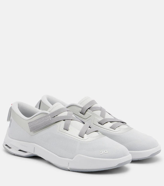 On Cloudnova Moon sneakers in the "Wolf/Alloy" Grey colorway