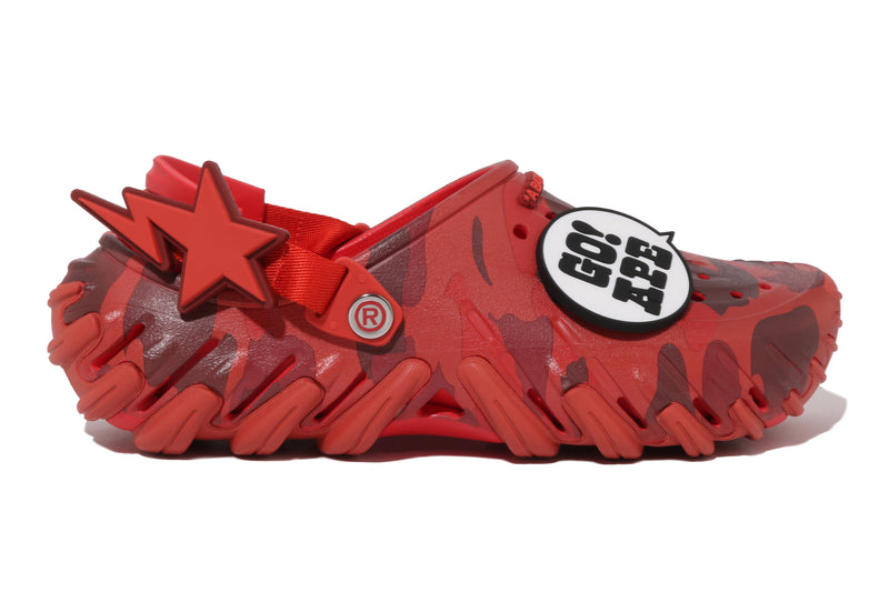 BAPE x Crocs Echo RO Clog "Red"