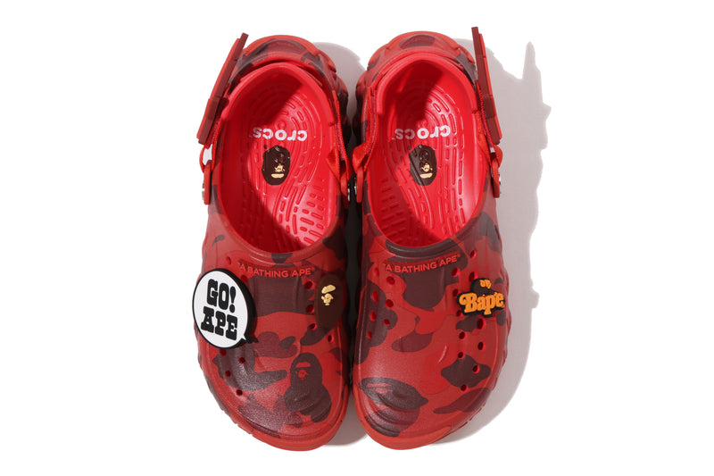 BAPE x Crocs Echo RO Clog "Red"