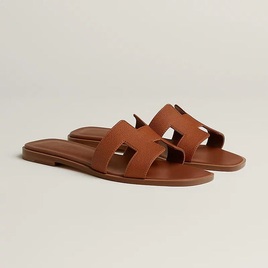 Hermès Oran Sandal "Brown"