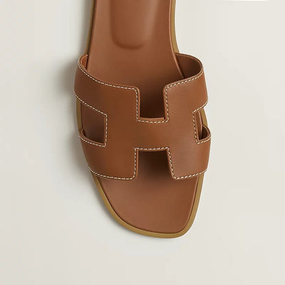 Hermès Oran Sandal "Brown"