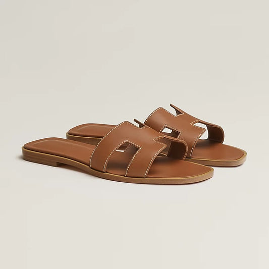 Hermès Oran Sandal "Brown"