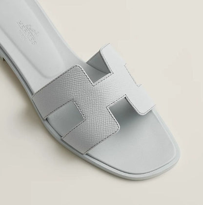 Hermès Oran Sandal "Light Blue"