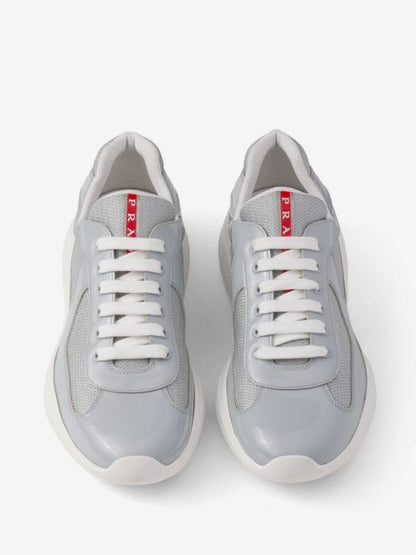 Prada America's Cup Sneakers "Silver"