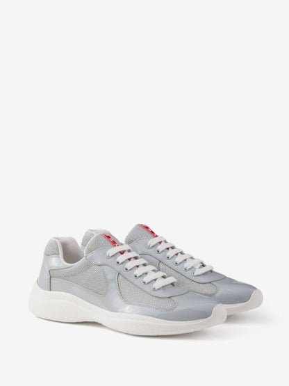 Prada America's Cup Sneakers "Silver"