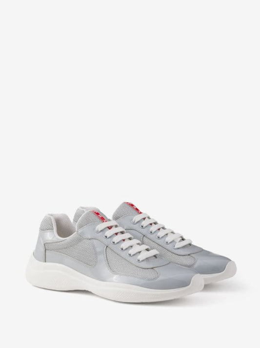 Prada America's Cup Sneakers "Silver"