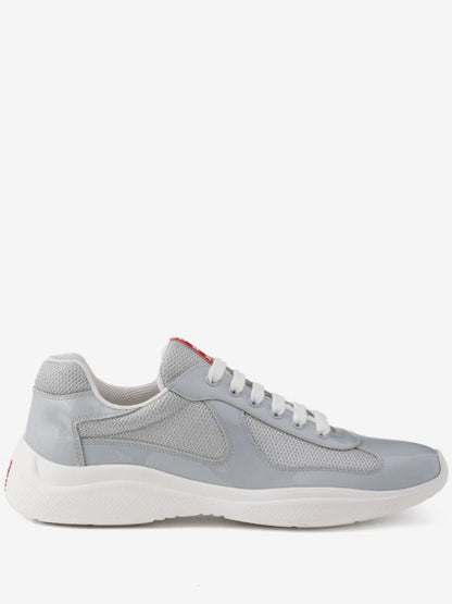 Prada America's Cup Sneakers "Silver"