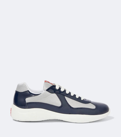 Prada America's Cup Sneakers "Blue/Silver"