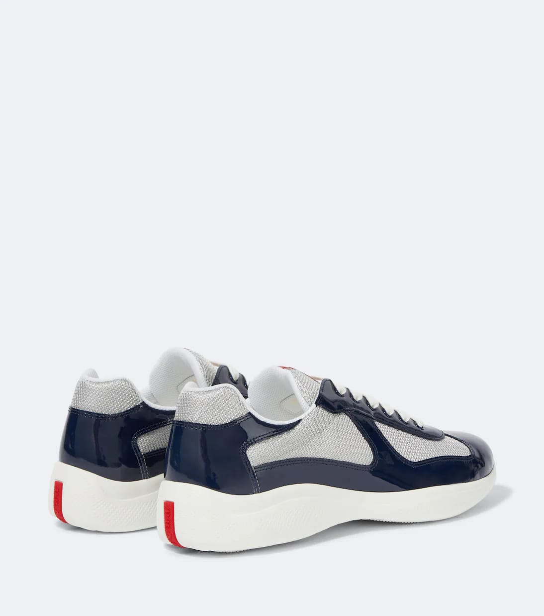 Prada America's Cup Sneakers "Blue/Silver"